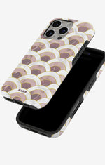 iPhone 16 Pro Tough Case – Pink Marble Waves - View 4