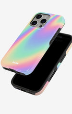 iPhone 16 Pro Tough Case – Rainbow Haze - View 4