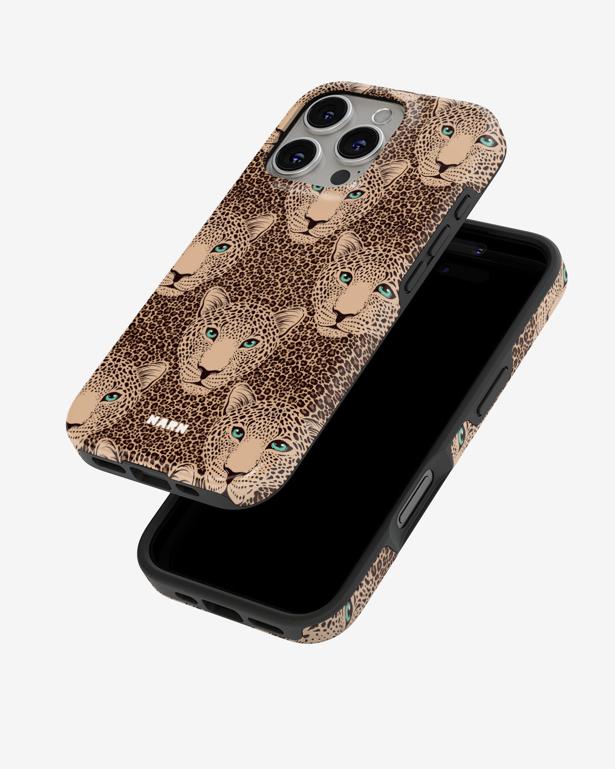 iPhone 16 Pro Tough Case – Leopard Gaze - View 4