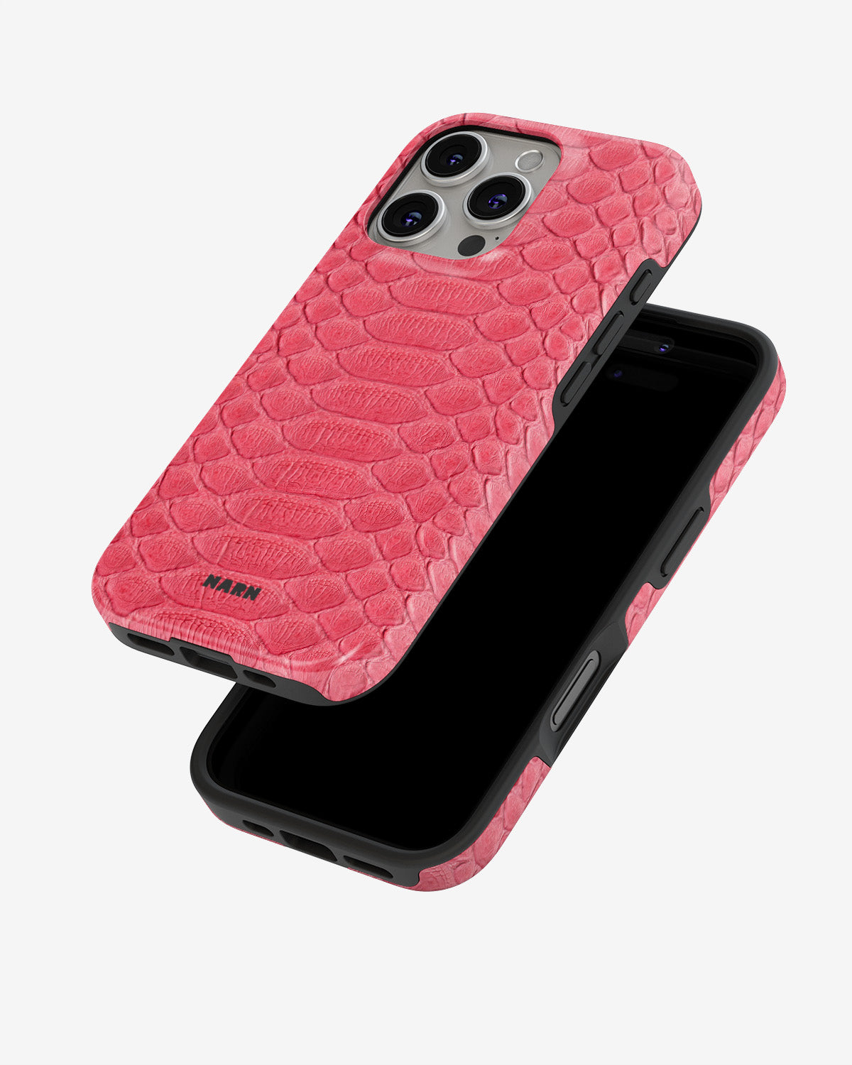 iPhone 16 Pro Tough Case – Pink Snake - View 4