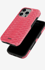 iPhone 16 Pro Tough Case – Pink Snake - View 4