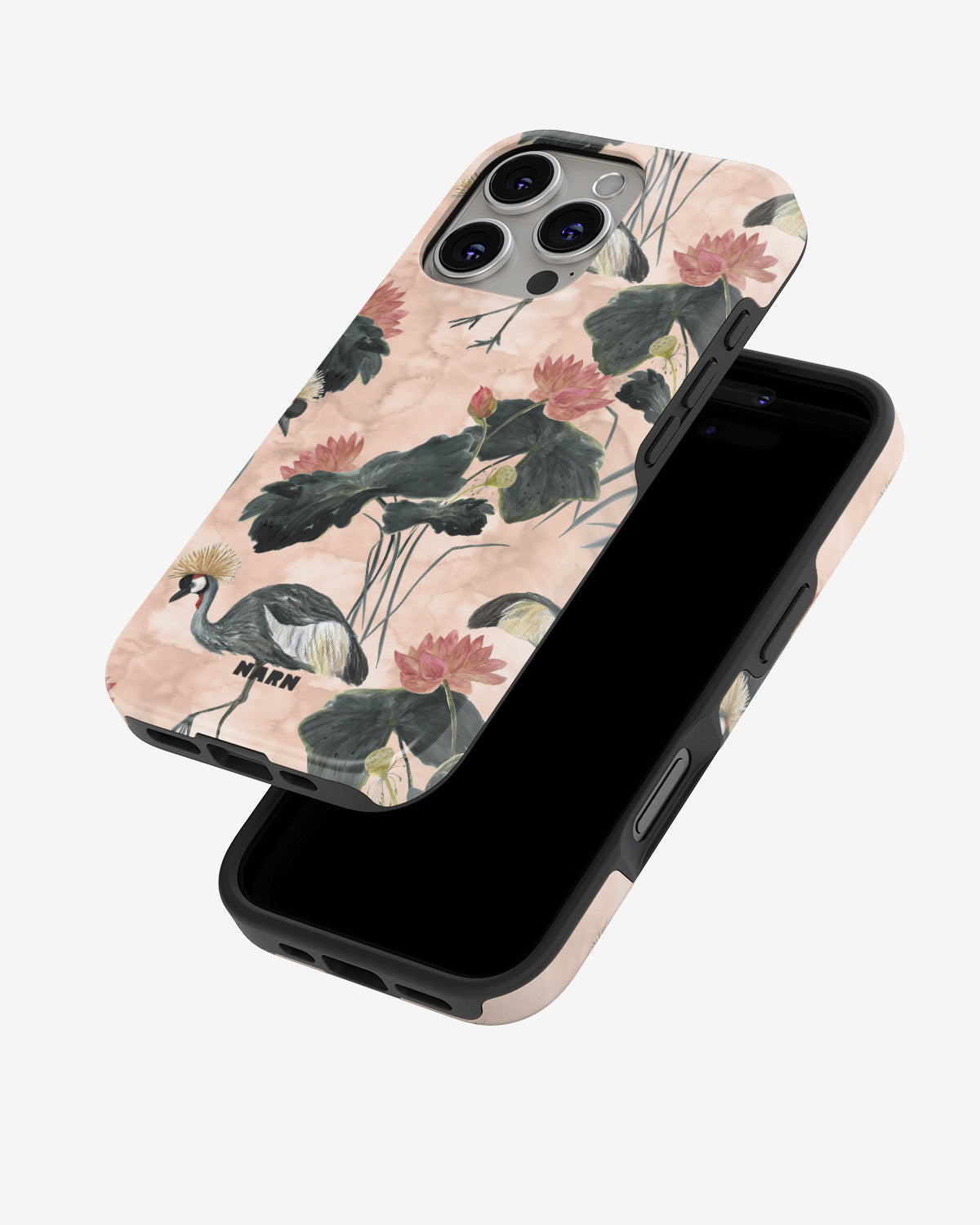 iPhone 16 Pro Tough Case – Crowned Bird - View 4