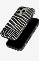 iPhone 16 Pro Tough Case – Zebra Stripe - View 4