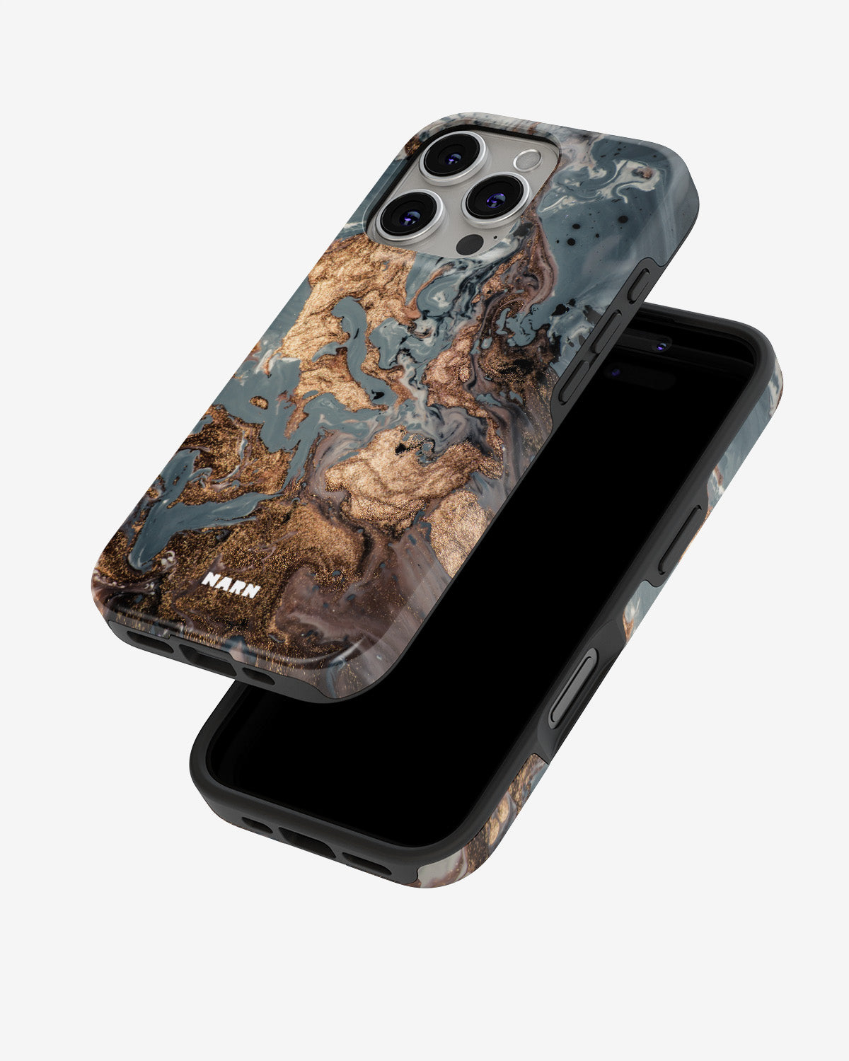 iPhone 16 Pro Tough Case – Molten Gold - View 4