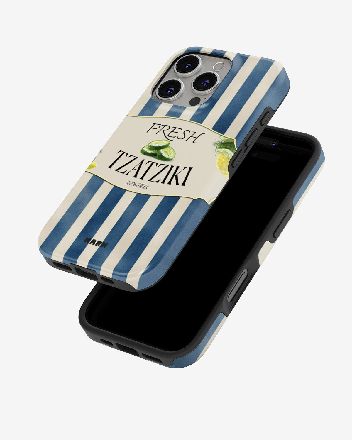 iPhone 16 Pro Tough Case – Greek Blues - View 4