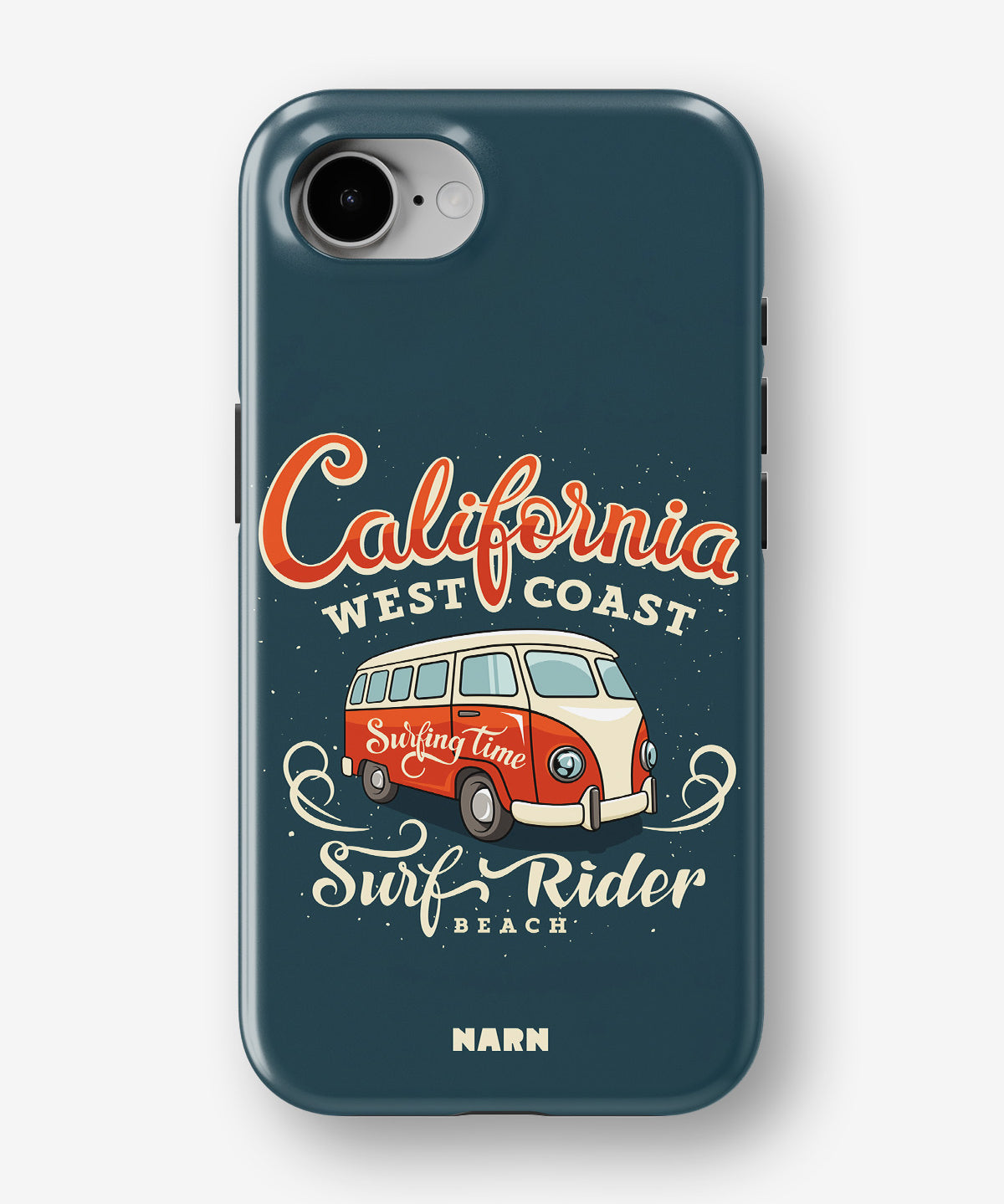 iPhone 16e Tough Case – California Surf - View 1