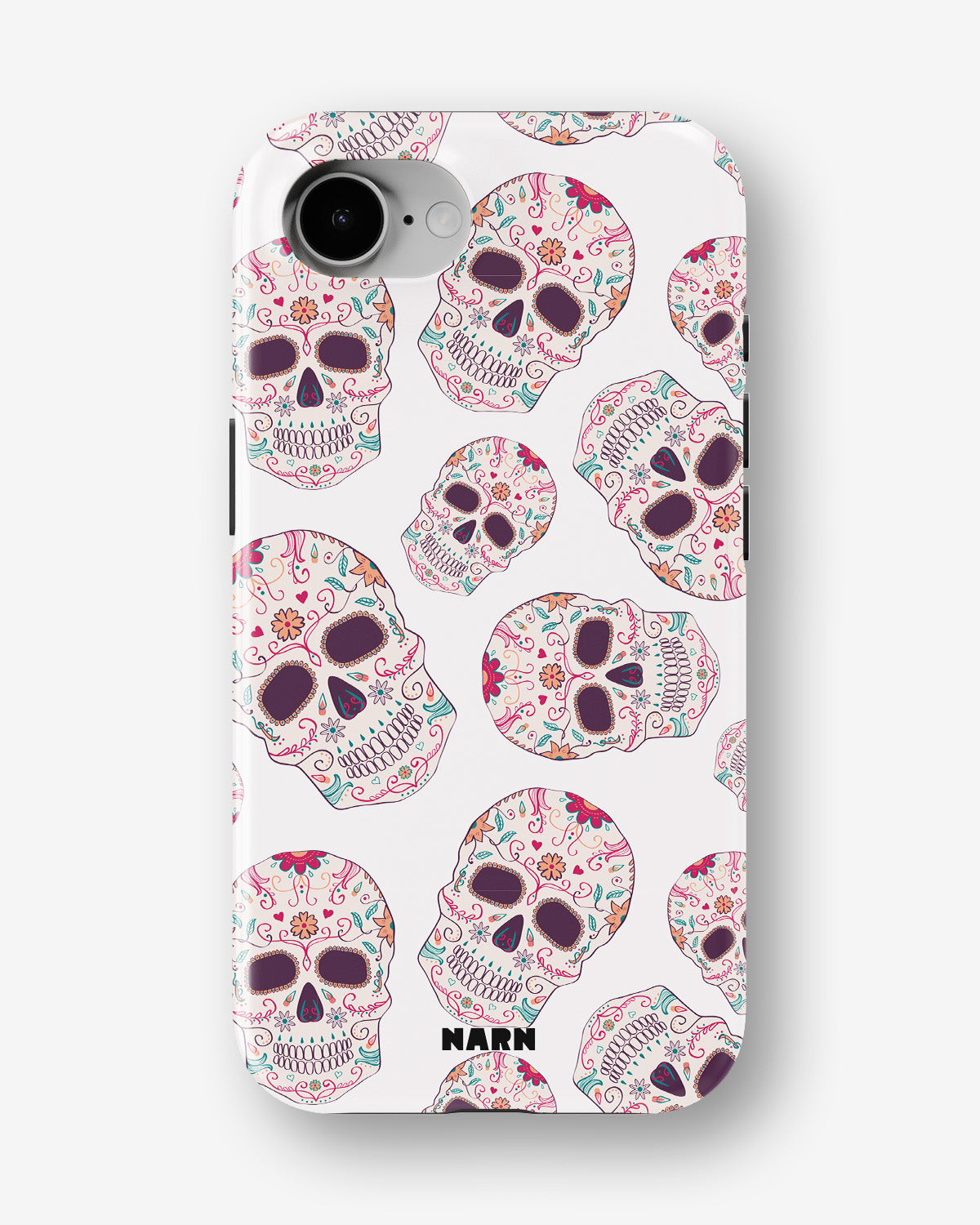 iPhone 16e Tough Case – Calavera Skulls - View 1