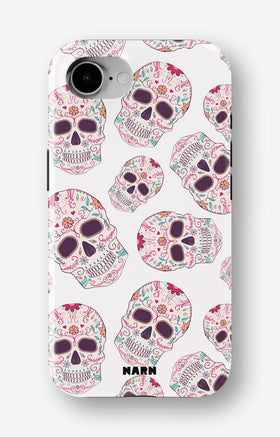 iPhone 16e Tough Case – Calavera Skulls - View 1