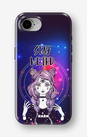 iPhone 16e Tough Case – Galactic Weird - View 1