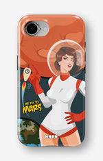 iPhone 16e Tough Case – We Fly To Mars - View 1