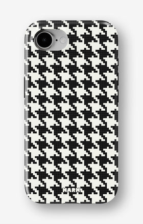iPhone 16e Tough Case – Houndstooth - View 1