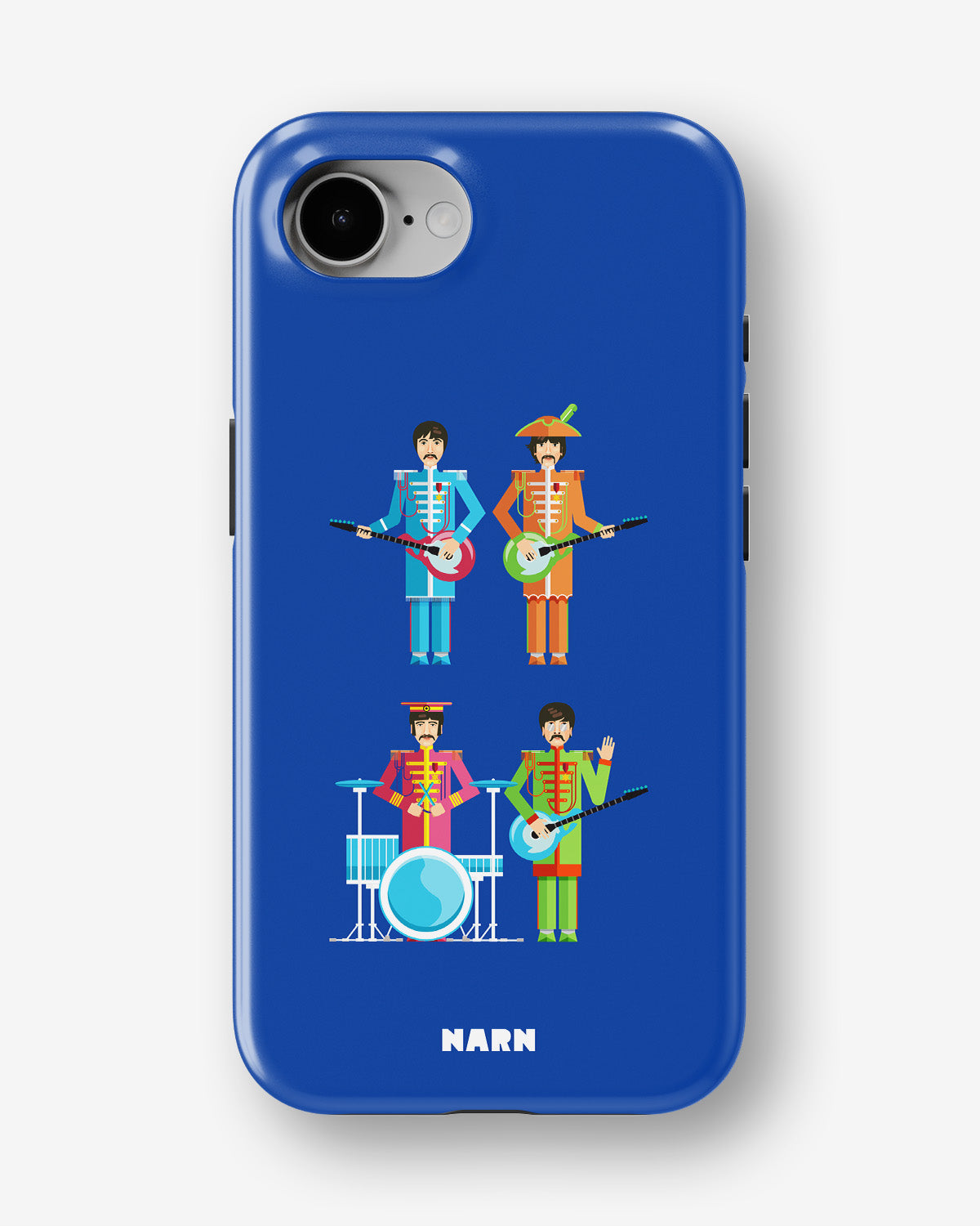iPhone 16e Tough Case – Beatles Blue - View 1