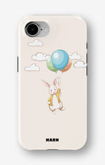 iPhone 16e Tough Case – Flying Rabbit - View 1