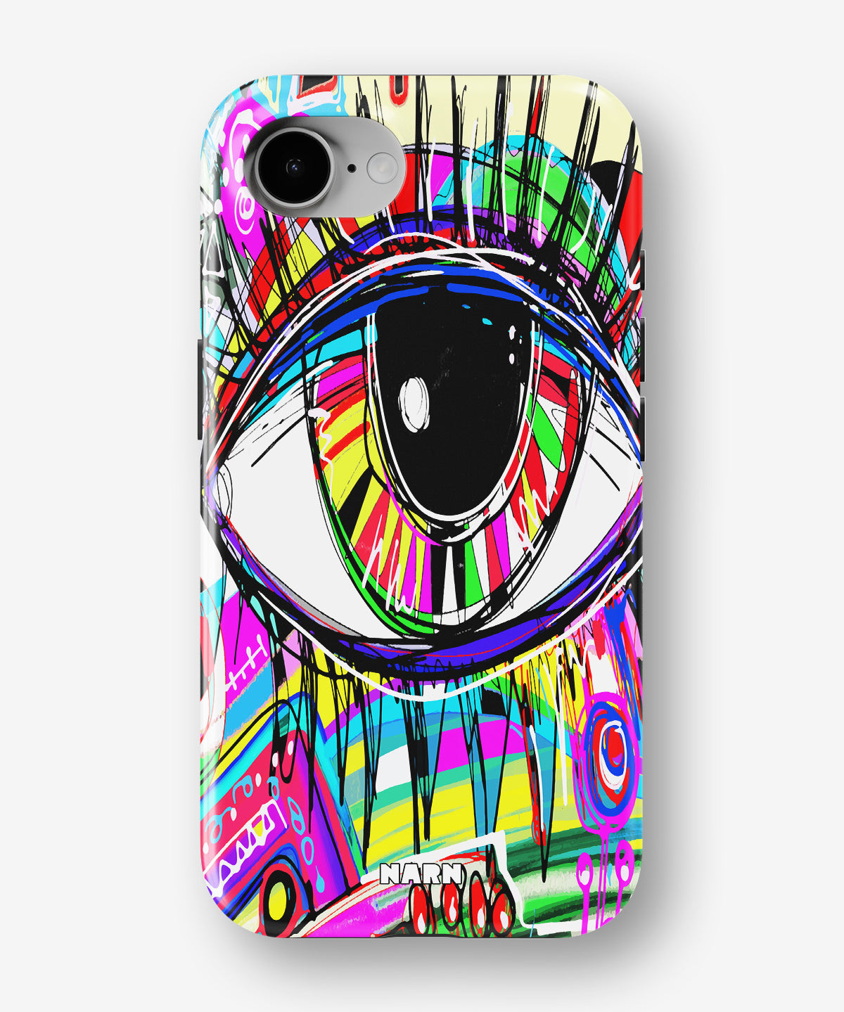 iPhone 16e Tough Case – Abstract Eye - View 1