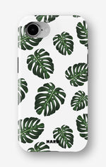 iPhone 16e Tough Case – Monstera Pattern - View 1