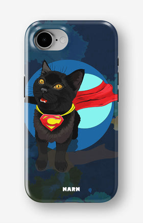 iPhone 16e Tough Case – Super Cat - View 1