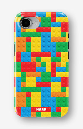 iPhone 16e Tough Case – Building Bricks - View 1
