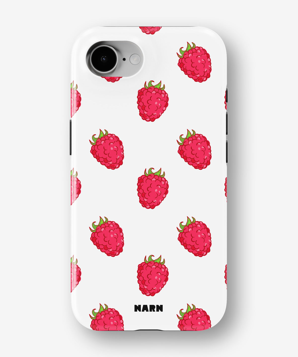 iPhone 16e Tough Case – Raspberry Bliss - View 1