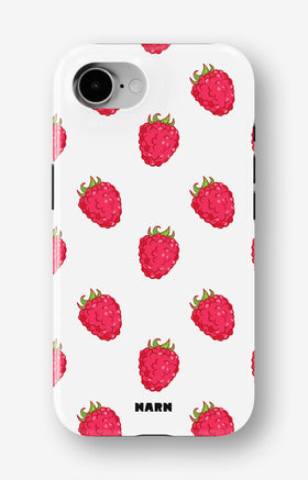 iPhone 16e Tough Case – Raspberry Bliss - View 1