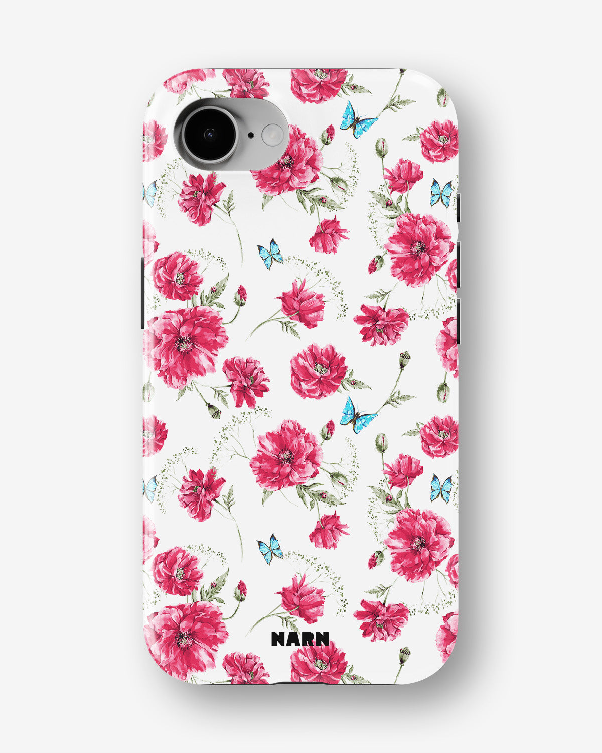 iPhone 16e Tough Case – Poppies in Bloom - View 1