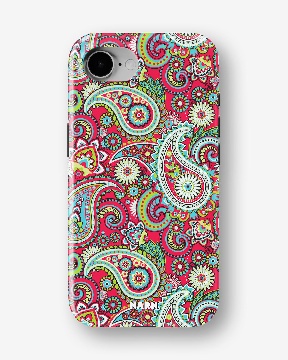 iPhone 16e Tough Case – Paisley Paradise - View 1