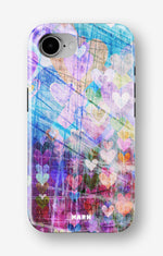 iPhone 16e Tough Case – Purple Hearts - View 1