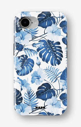 iPhone 16e Tough Case – Blue Tropics - View 1