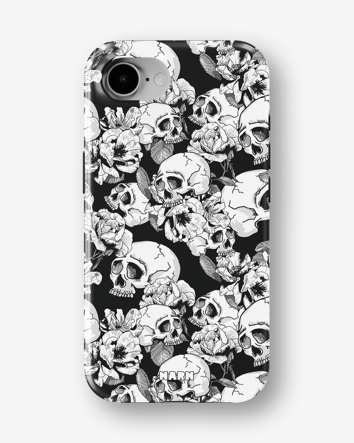 iPhone 16e Tough Case – Skull Garden - View 1