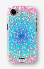 iPhone 16e Tough Case – Pastel Mandala - View 1