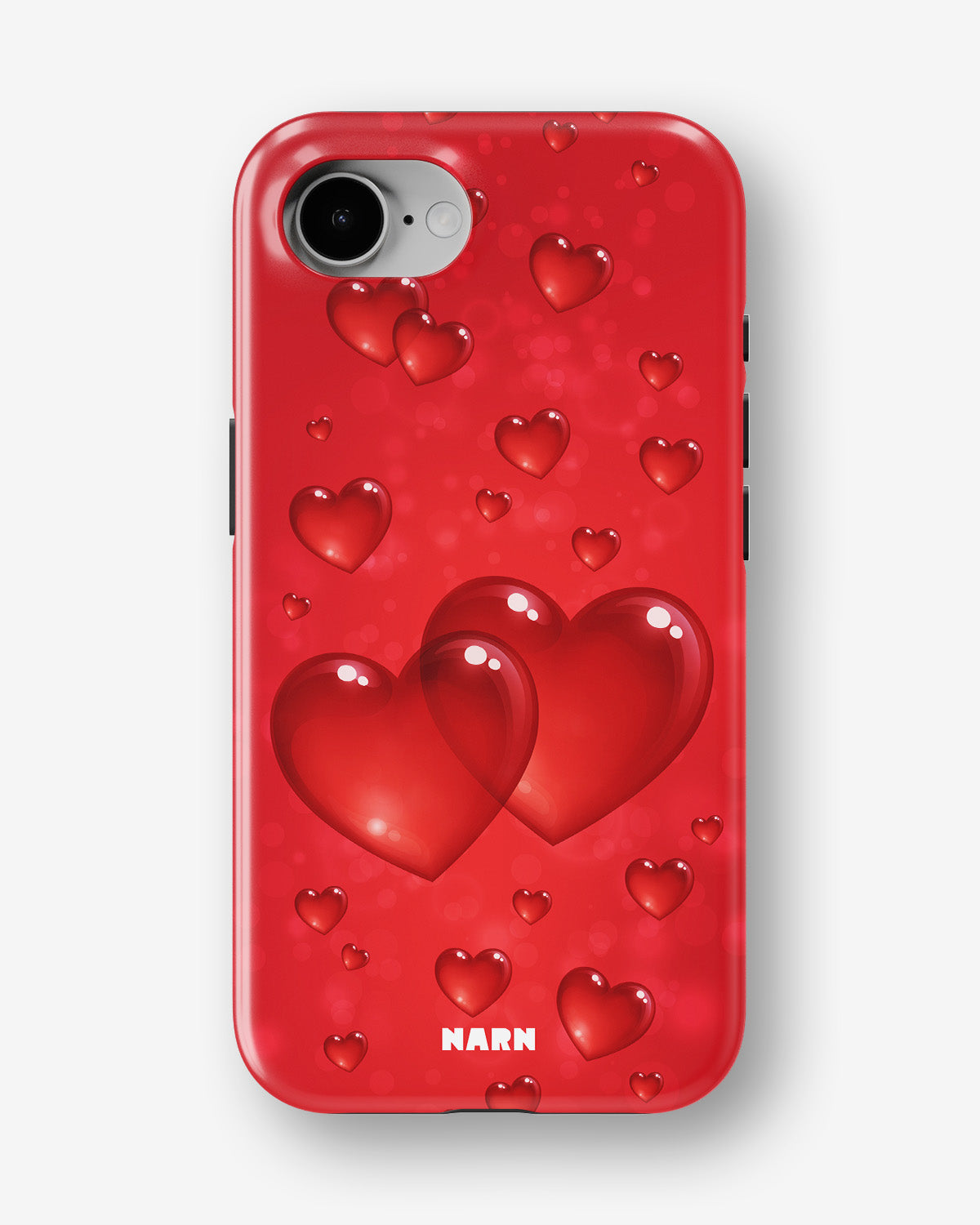 iPhone 16e Tough Case – Red Romance - View 1