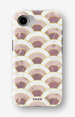 iPhone 16e Tough Case – Pink Marble Waves - View 1