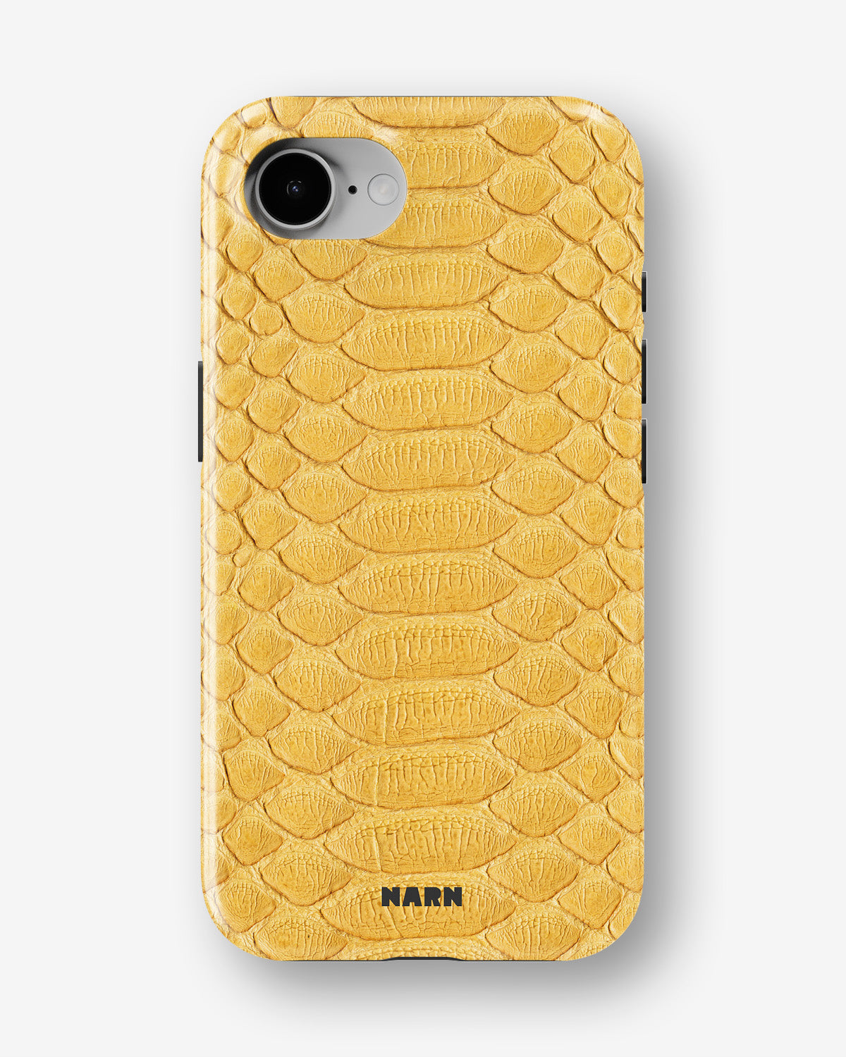 iPhone 16e Tough Case – Yellow Snake - View 1