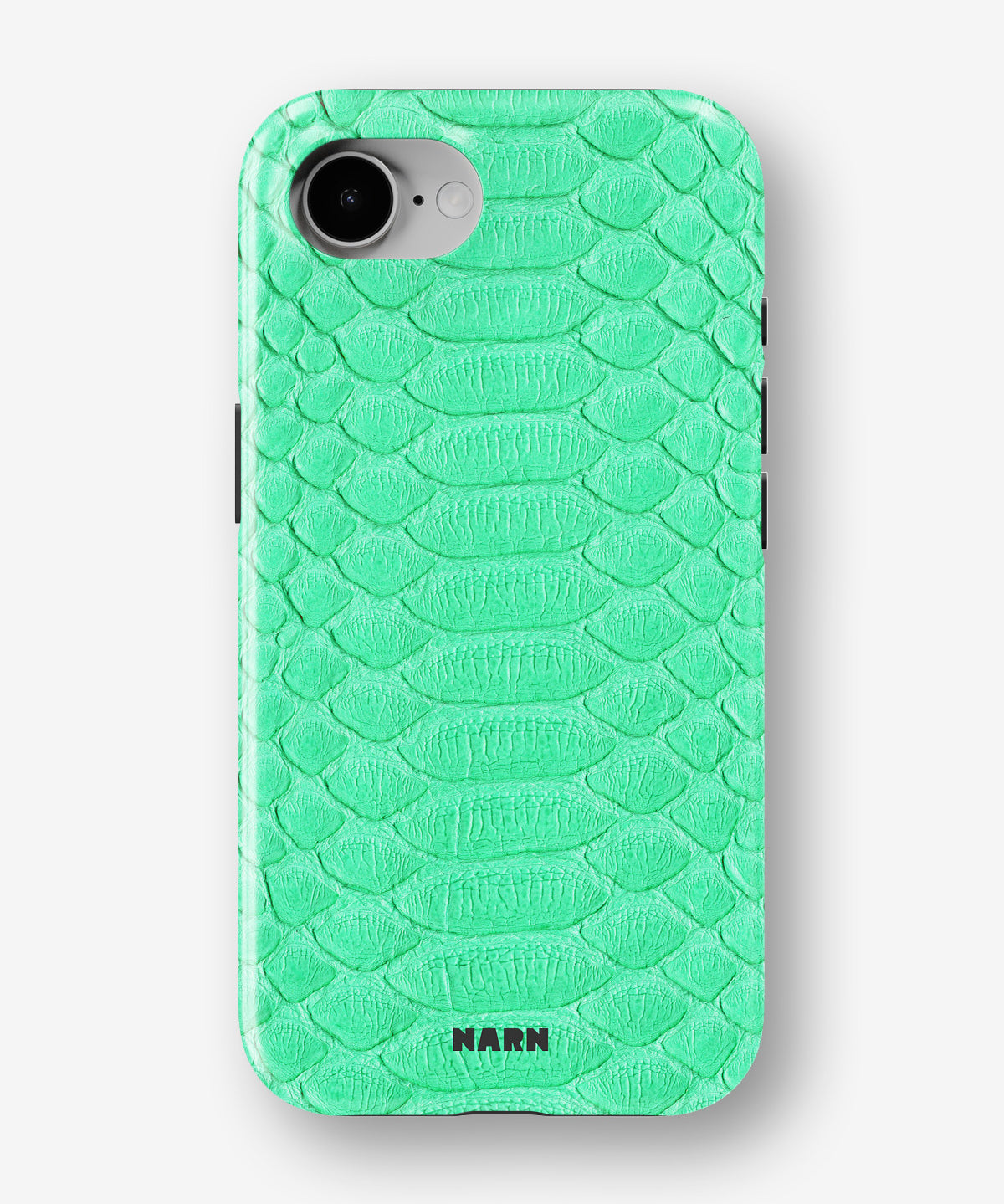iPhone 16e Tough Case – Turquoise Snake - View 1