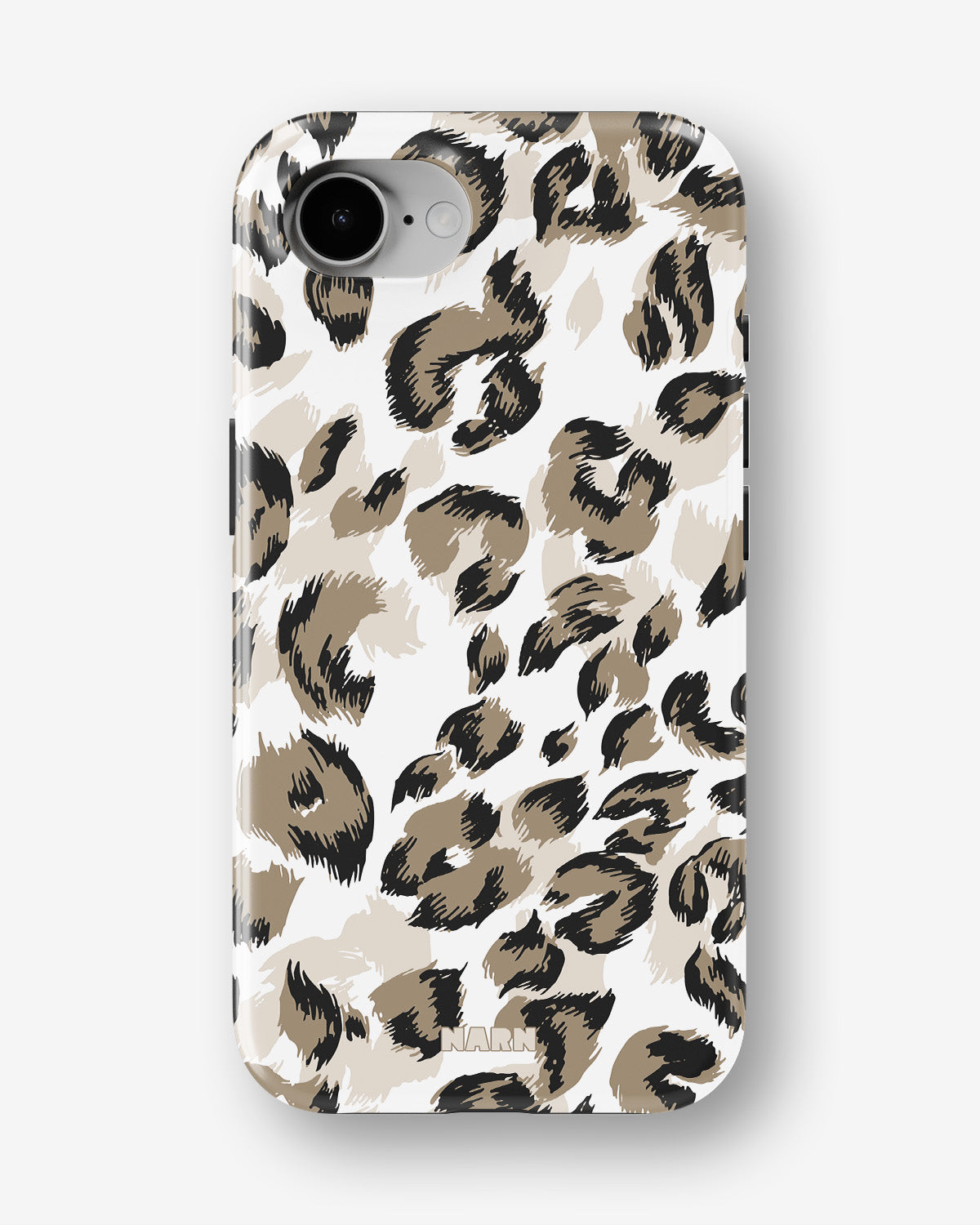 iPhone 16e Tough Case – Snow Leopard - View 1