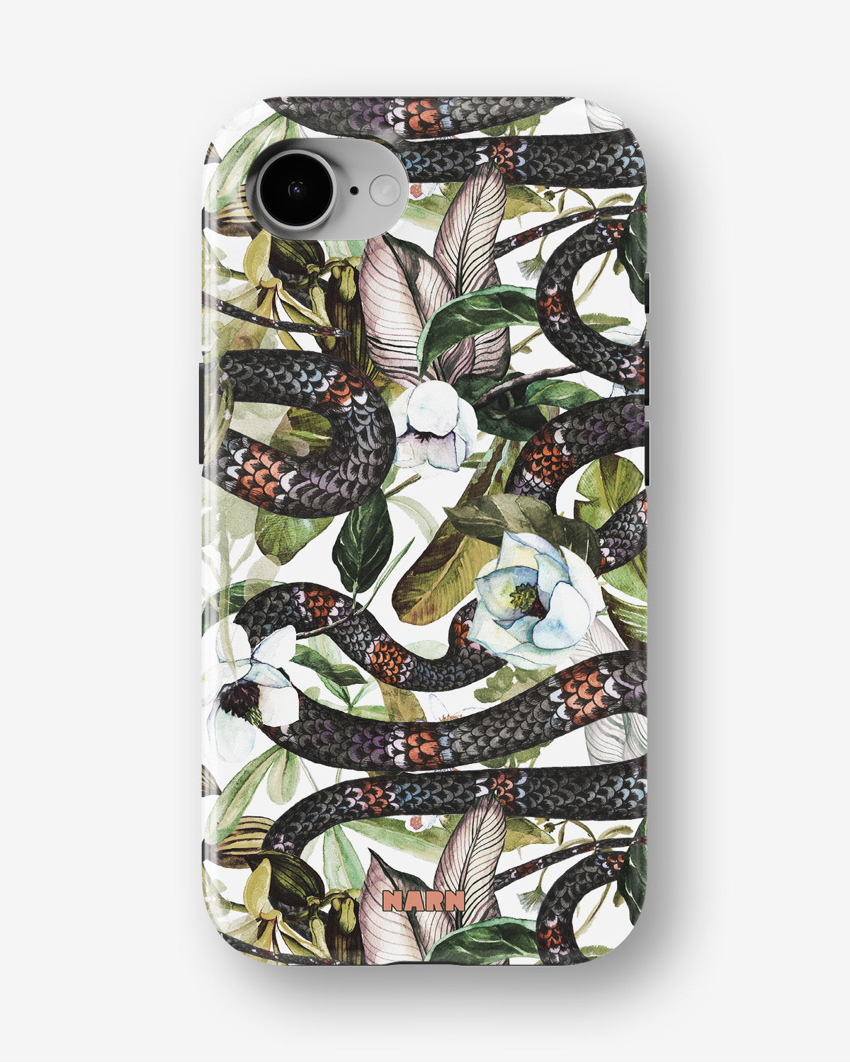 iPhone 16e Tough Case – Jungle Snake - View 1