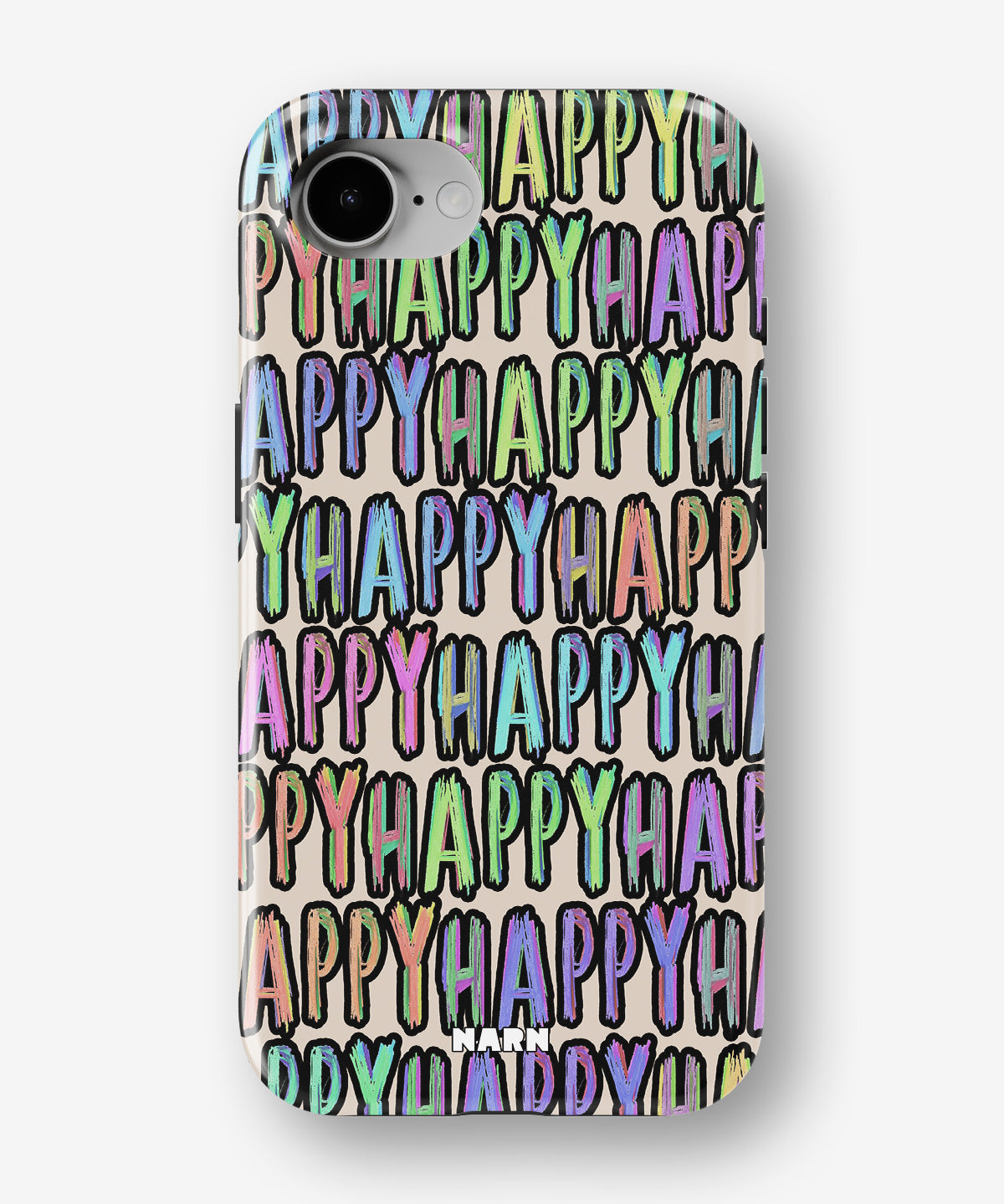 iPhone 16e Tough Case – Happy - View 1