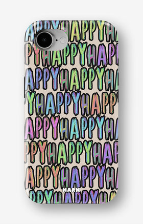 iPhone 16e Tough Case – Happy - View 1