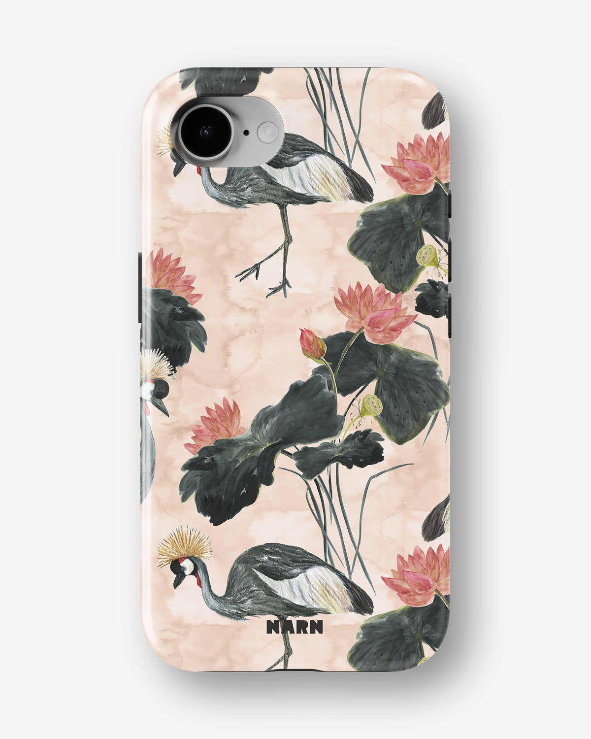 iPhone 16e Tough Case – Crowned Bird - View 1