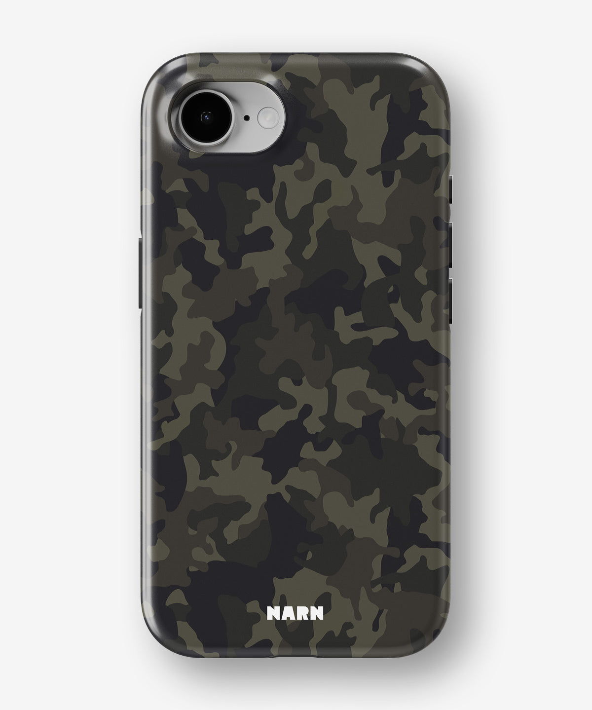 iPhone 16e Tough Case – Jungle Green Camo - View 1