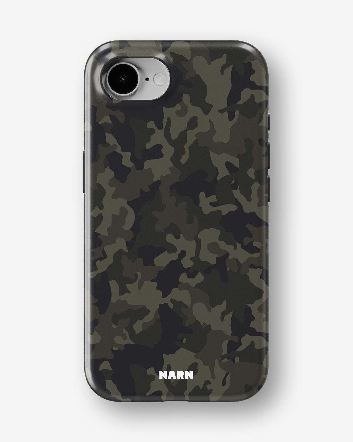 iPhone 16e Tough Case – Jungle Green Camo - View 1