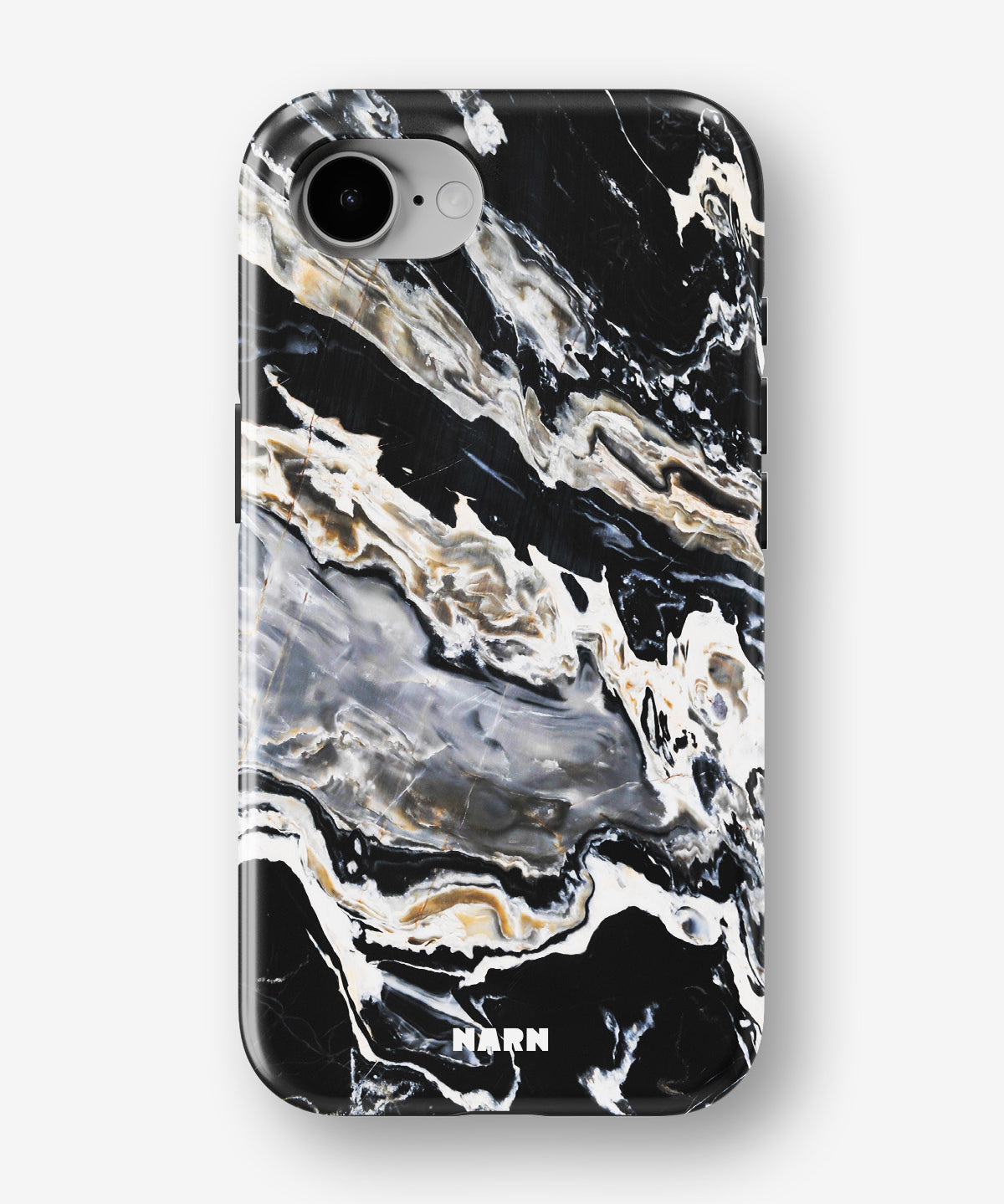 iPhone 16e Tough Case – Dark Swirl - View 1