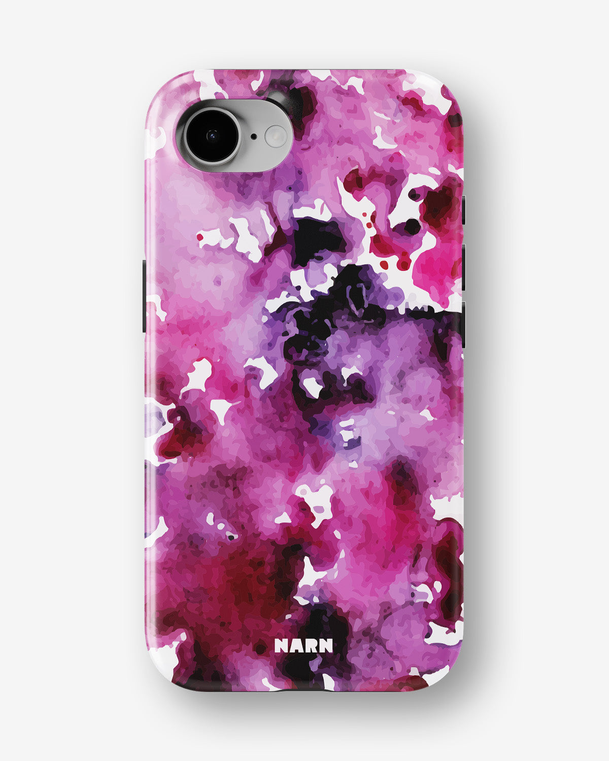 iPhone 16e Tough Case – Floral Splash - View 1