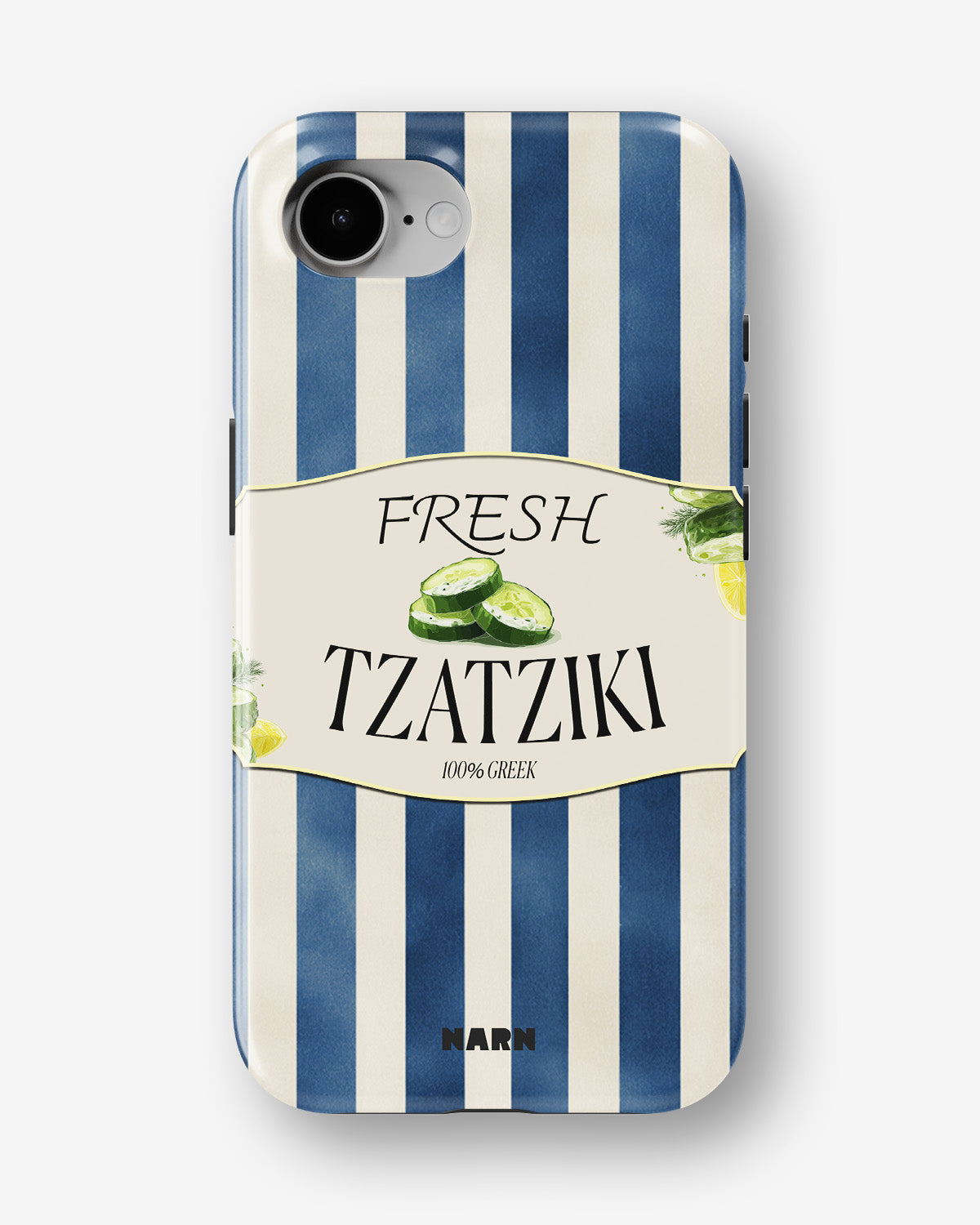 iPhone 16e Tough Case – Greek Blues - View 1