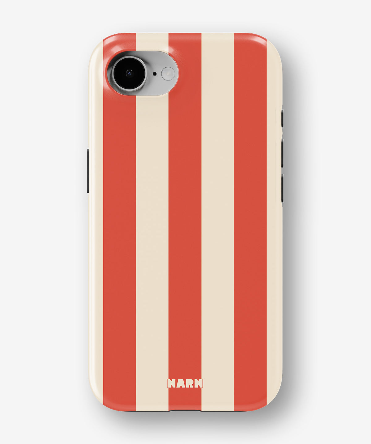 iPhone 16e Tough Case – Sunset Stripes - View 1