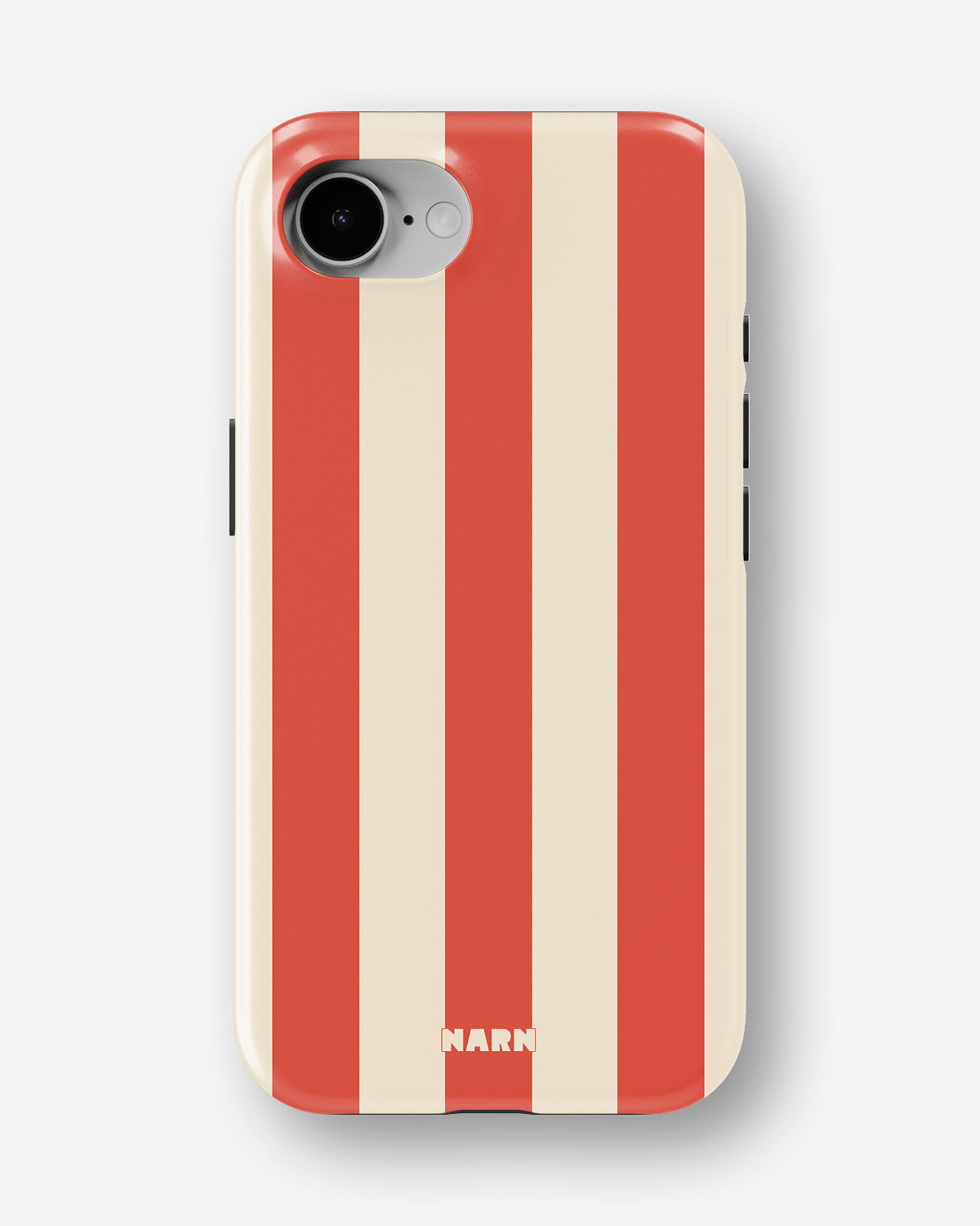 iPhone 16e Tough Case – Sunset Stripes - View 1