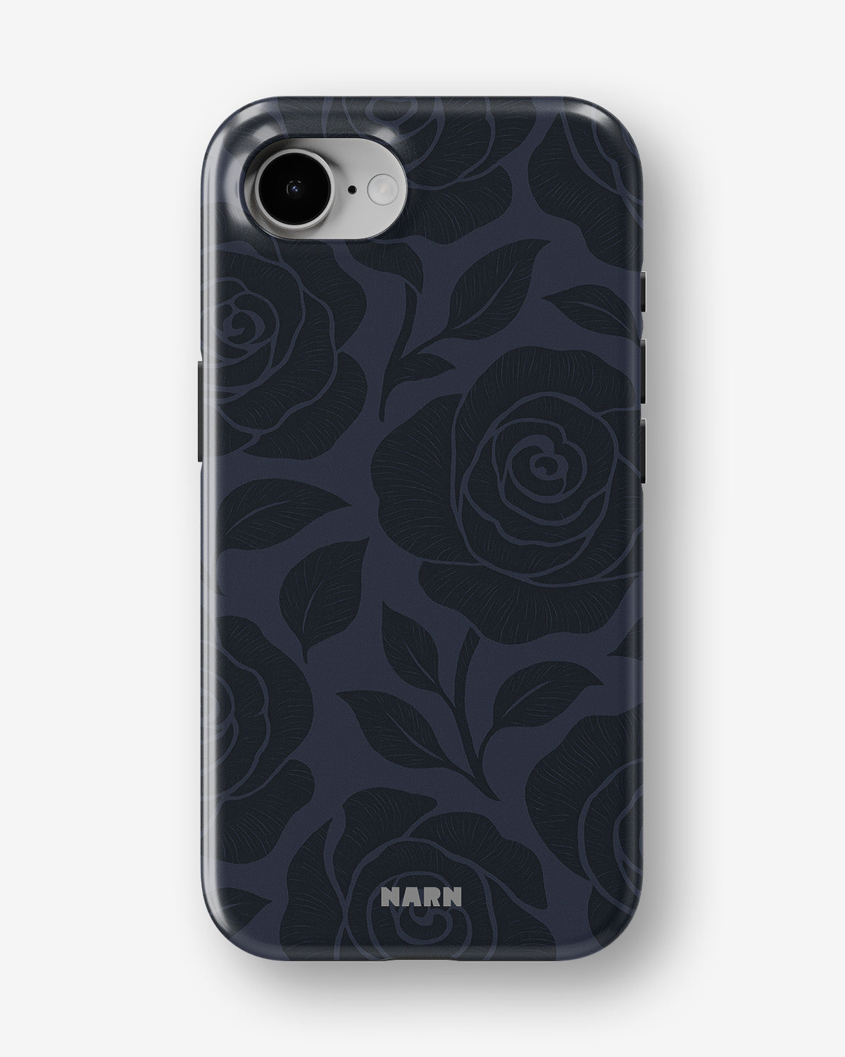iPhone 16e Tough Case – Midnight Rose - View 1