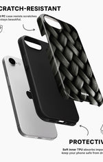 iPhone 16e Tough Case – Tires Wall - View 2