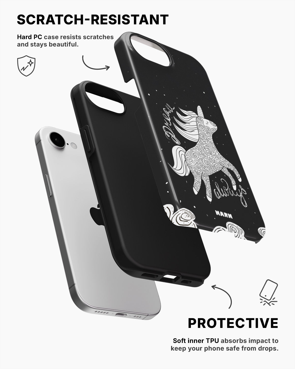 iPhone 16e Tough Case – Dream Always - View 2