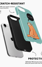 iPhone 16e Tough Case – Slow Down Sloth - View 2
