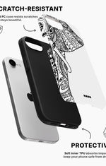 iPhone 16e Tough Case – Mandala Elephant - View 2